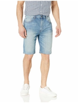 Men's Relaxed Fit 5 Pocket 100% Cotton Denim Jean Short