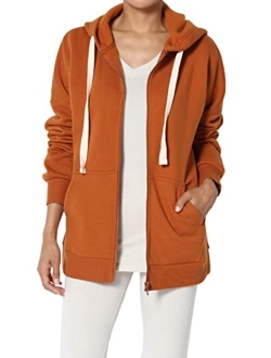 S~3X Full Zip Ultimate Cotton Fleece Hoodie Sweatshirt Relaxed Jacket