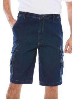 Boulder Creek 12" Denim Cargo Shorts