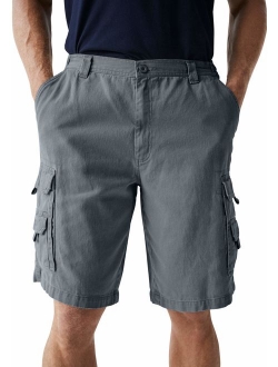 Boulder Creek 12" Denim Cargo Shorts