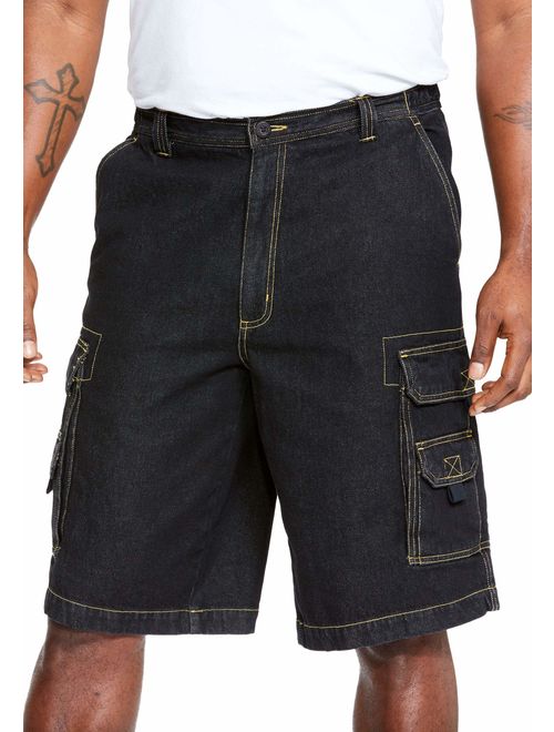 Boulder Creek 12" Denim Cargo Shorts