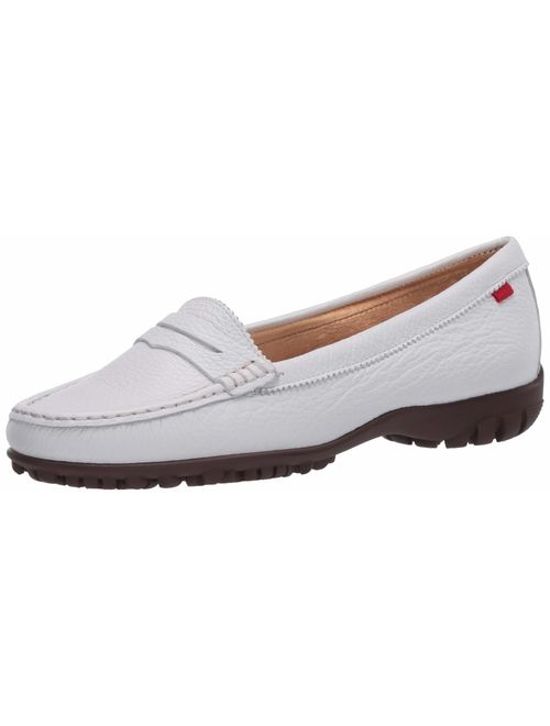 MARC JOSEPH NEW YORK Women's Leather Made in Brazil Lightweight Union Golf Performance Shoe