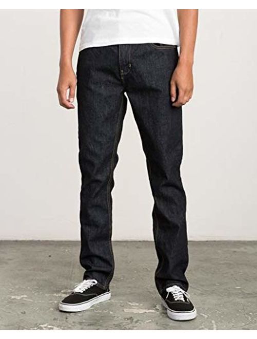 RVCA Men's Daggers Slim-Straight Jeans