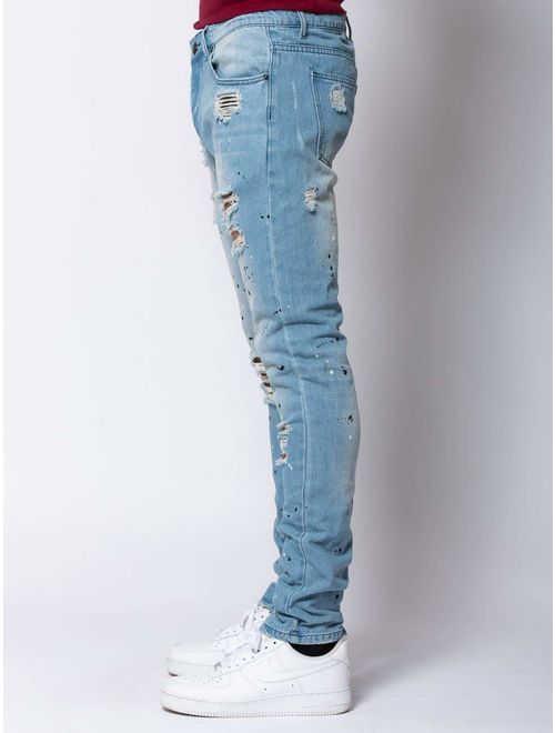 tapered mens jeans