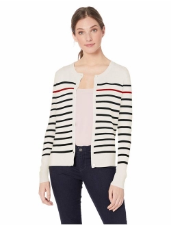 Women's Lightweight Crewneck Cardigan Sweater