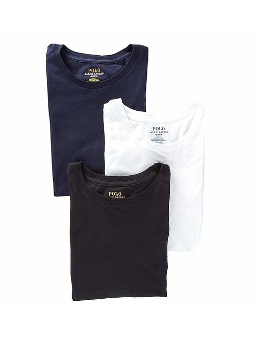 Polo Ralph Lauren Men's Slim Fit w/Wicking 3-Pack Crews