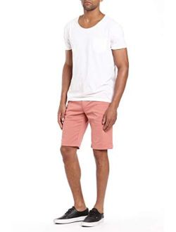 Men's Jacob Mid Rise Slim Twill Shorts