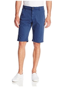 Men's Jacob Mid Rise Slim Twill Shorts