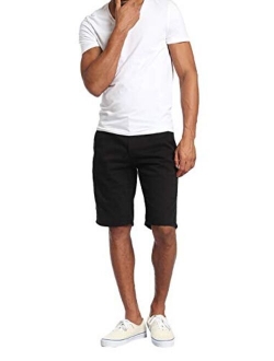 Men's Jacob Mid Rise Slim Twill Shorts