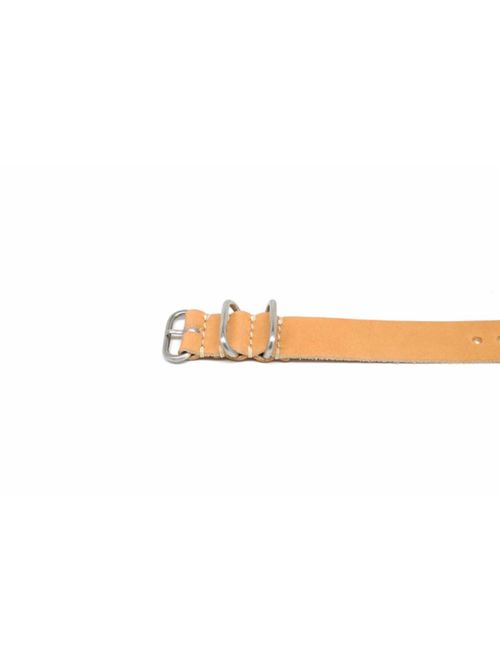 DaLuca 1 Piece Military Watch Strap - Natural Essex (Matte Buckle) : 20mm