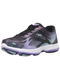 Women's Devotion Plus 2 Walking Shoe, Black/Purple, 9 M US