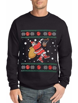 RAISEVERN Unisex Ugly Christmas Sweatshirt Funny Design Pullover Sweater for Xmas Holiday Party