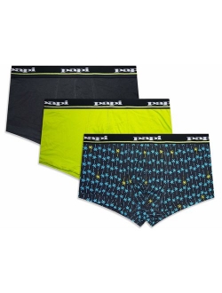 papi Men's Cotton Stretch Brazilian Trunks