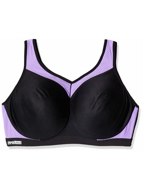 Glamorise Women's Full Figure High Impact Wonderwire Sports Bra #9066