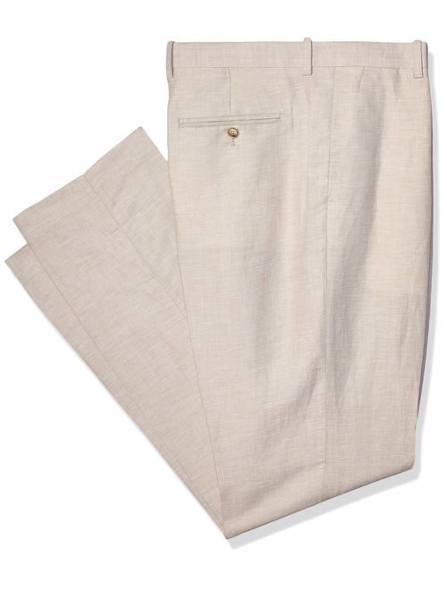 Perry Ellis Big & Tall Linen Suit Pant Men's Big and Tall