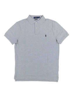 Mens Short Sleeve Custom Slim Fit Polo T- Shirt