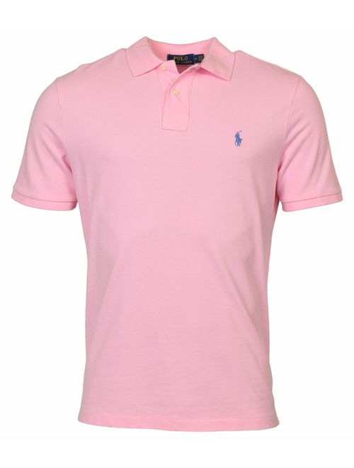 Polo Ralph Lauren Mens Short Sleeve Custom Slim Fit Polo T- Shirt