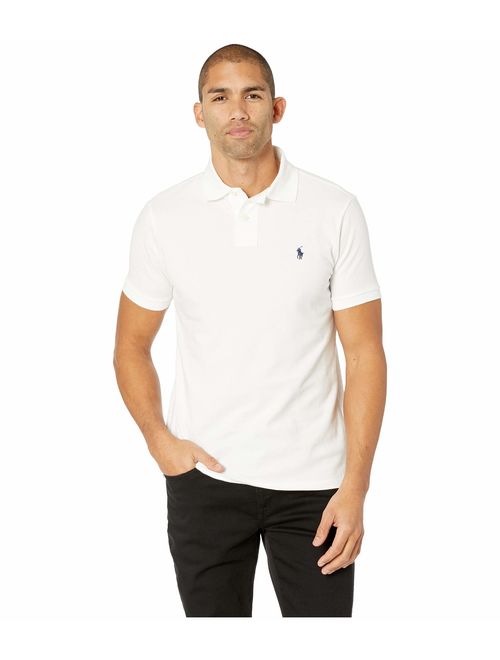 Polo Ralph Lauren Mens Short Sleeve Custom Slim Fit Polo T- Shirt