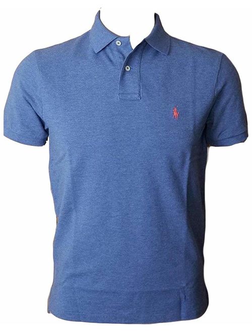 Polo Ralph Lauren Mens Short Sleeve Custom Slim Fit Polo T- Shirt