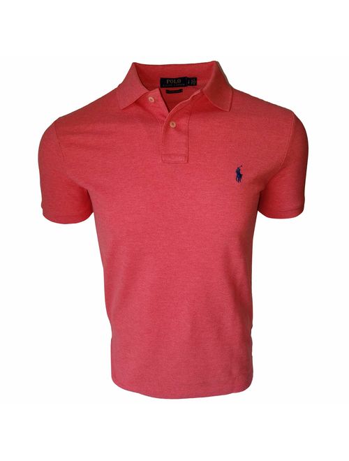 Polo Ralph Lauren Mens Short Sleeve Custom Slim Fit Polo T- Shirt