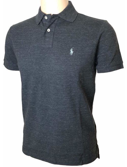 Polo Ralph Lauren Mens Short Sleeve Custom Slim Fit Polo T- Shirt