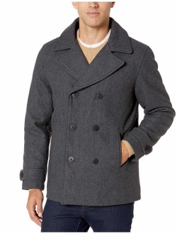 Men's Wool Blend Heavyweight Peacoat