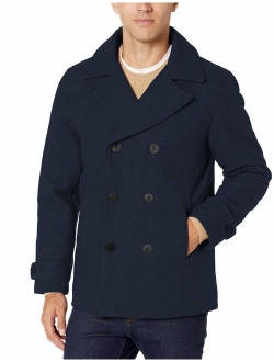 Men's Wool Blend Heavyweight Peacoat