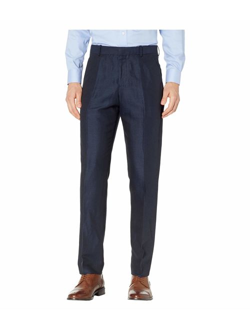 Perry Ellis Men's Standard Linen Suit Pant