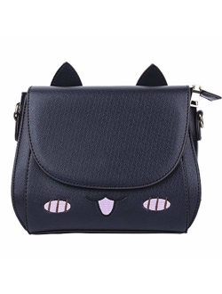 Women's Summer Fashion Top Handle Cute Cat Cross Body Shoulder Bag