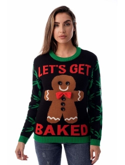 #followme Womens Ugly Christmas Sweater - Sweaters for Women