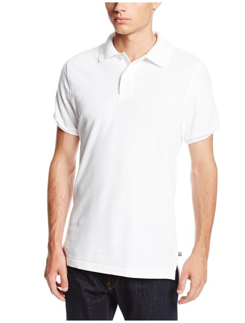 Lee Uniforms Men's Modern Fit Short Sleeve Polo Shirt