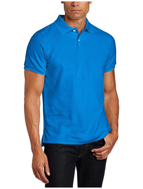 Lee Uniforms Men's Modern Fit Short Sleeve Polo Shirt