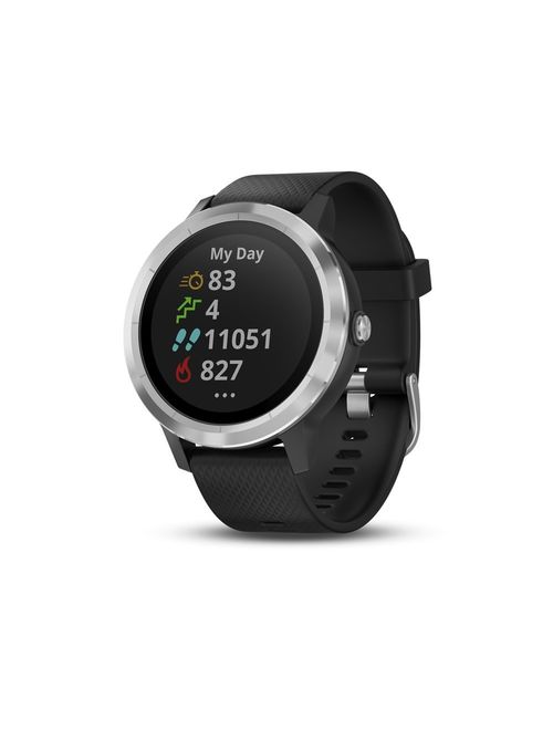 Garmin vívoactive 3 GPS Smartwatch - Black & Gunmetal (Renewed)