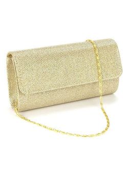 Evening Bag Clutch Purses for Women,iSbaby Ladies Sparkling Party Handbag Wedding Bag