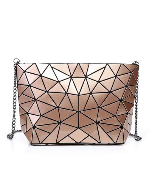 Orita Women Holographic Laser Envelope Clutch Handbag Shoulder Bag Purse