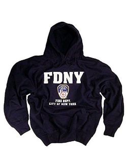 FDNY Hooded Sweatshirt Authentic Clothing Apparel Officially Licensed Merchandise by The New York City Fire Department