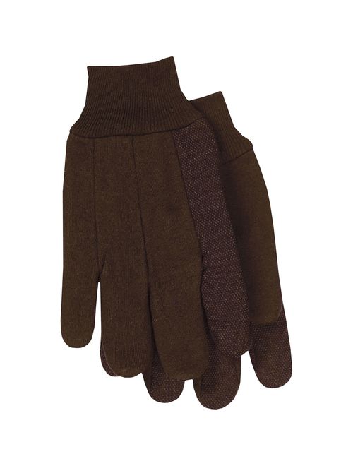 Large Unlined Plastic Dot Gloves