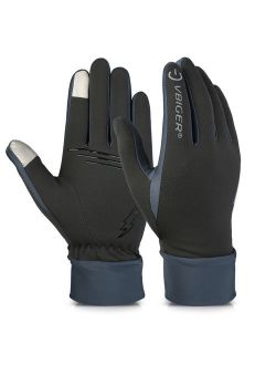 Men Winter Warm Gloves Windproof Anti-slip Touch Screen Gloves Cold Weather Gloves Liner