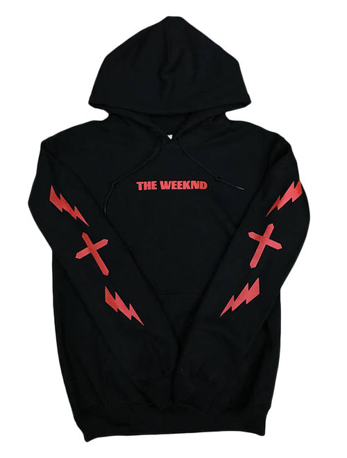 The Weeknd Cross Hooded (Infared Logo)