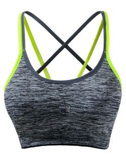 ZXZY Women Removable Padded Sports Bras for Workout Fitness Yoga