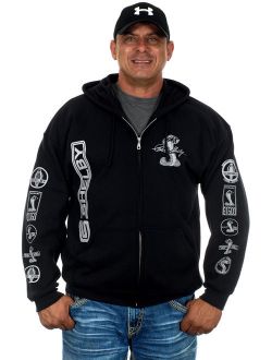 Men's Shelby Cobra Zip Up Hoodie