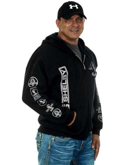 Men's Shelby Cobra Zip Up Hoodie