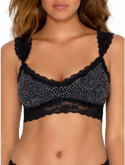 Mesh & Lace Trim Bralette