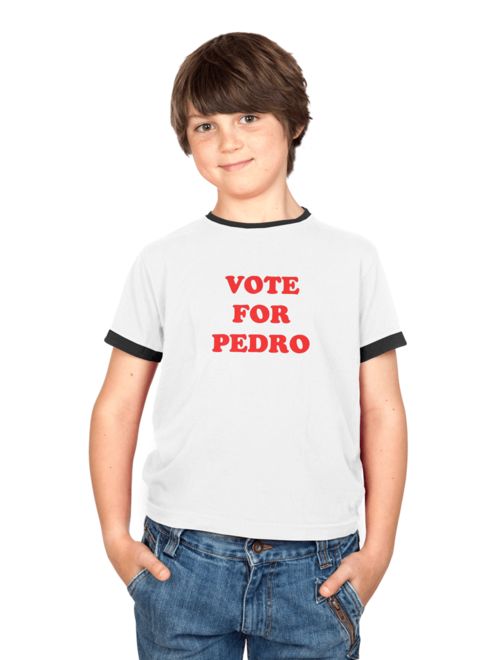 Napoleon Dynamite Vote For Pedro Youth White T-shirt