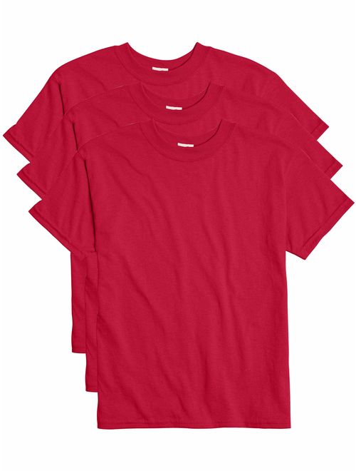 Hanes Boys 6-18 EcoSmart Short Sleeve Tee Value Pack, 3 pack