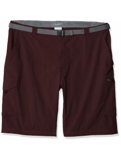 Men's Silver Ridge Cargo Short, Breathable, UPF 50 Sun Protection, Dark Merlot, 30 x 10" Inseam