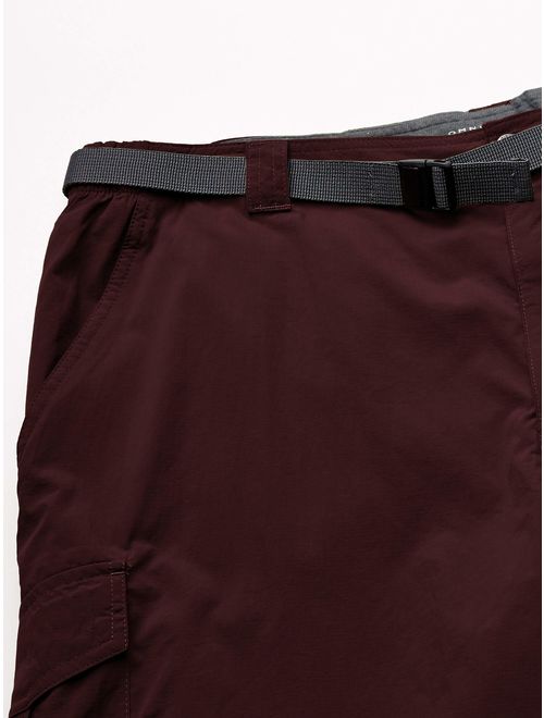 Columbia Men's Silver Ridge Cargo Short, Dark Merlot, 32 x 12" Inseam