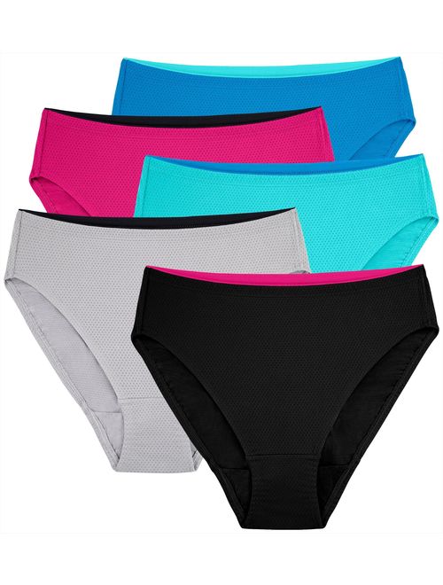 Buy Fruit of the Loom 5-pk. Micro-Mesh Hi-Cut Bikini Panties online ...