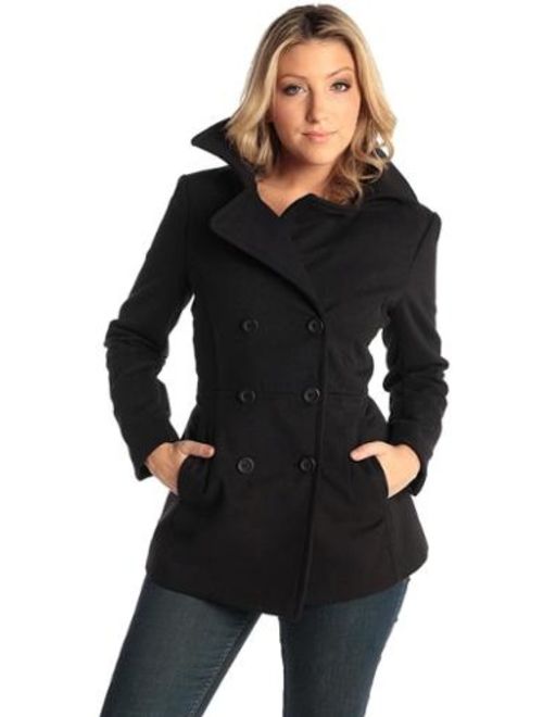 alpine swiss emma womens peacoat jacket wool blazer double breasted overcoat