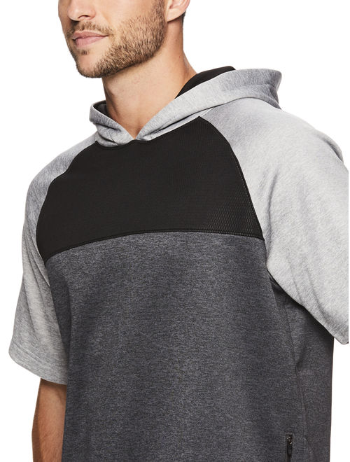 AND1 Big Men's Fleece Short Sleeve Hoodie